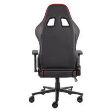 Крісло 2E GAMING BUSHIDO II, ПУ шкіра, 3D-Armrests, чорно-червоний