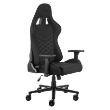Крісло 2E GAMING BUSHIDO II, тканина, 3D-Armrests, сірий темний