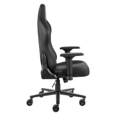 Крісло 2E GAMING BASAN II, ПУ шкіра, 4D-Armrests, чорно-червоний