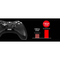 Геймпад MSI Force GC20 V2, USB-A, чорний