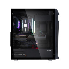 Корпус Zalman Z1 Plus без БЖ, 2xUSB3.0, 1xUSB2.0, 3x120мм, VGA 385мм, LCS ready, TG Side Panel, ATX, чорний