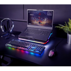 Підставка для ноутбука Trust GXT 1126 Aura, до 17", RGB, чорний