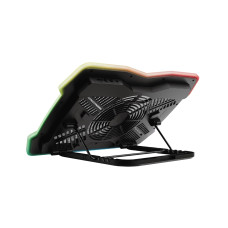 Підставка для ноутбука Trust GXT 1126 Aura, до 17", RGB, чорний
