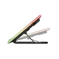 Підставка для ноутбука Trust GXT 1126 Aura, до 17", RGB, чорний