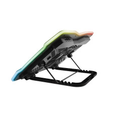 Підставка для ноутбука Trust GXT 1126 Aura, до 17", RGB, чорний