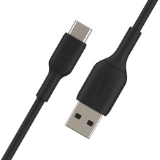 Кабель USB-A > USB-C заряджання/синхронізації Belkin 1м, 15Вт, Type-C, PVC, чорний