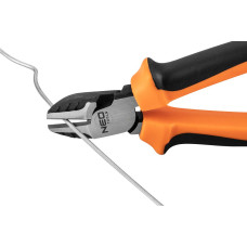 Кусачки-бокорізи Neo Tools 40% FS, до 40% зменшення прикладених зусиль, 180мм, CrNi