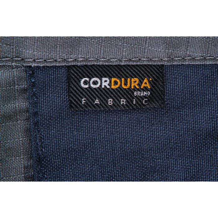 Штани робочі Neo Tools Premium, 100% бавовна, тканина Ripstop, посилення тканиною Cordura, XS(46), сіро-синій