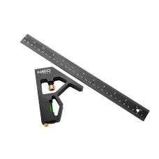 Кутник Neo Tools, 30см, алюміній, рукоятка з високою точністю нахилу