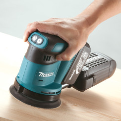 Шліфмашина ексцентриков акумуляторна Makita DBO180Z 18В 125мм 7000/9500/11000об·хв 1.7кг без АКБ та ЗП