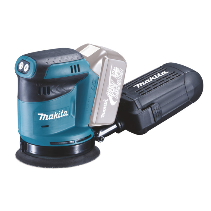 Шліфмашина ексцентриков акумуляторна Makita DBO180Z 18В 125мм 7000/9500/11000об·хв 1.7кг без АКБ та ЗП