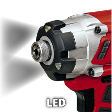Шурупокрут ударний Einhell TE-CI 18·1 Li Solo 18В 140Нм 0-2300 об·хв 1.8кг