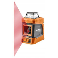 Нівелір лазерний Neo Tools, до 15м, ±0.03мм/м, 360° по вертикалі, з футляром та штативом 1.5м, IP54