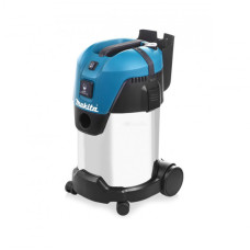 Пилосос професійний Makita VC3011L, 1000Вт, 210мБар, контейнер 30л, розетка 2600Вт, 10.5кг