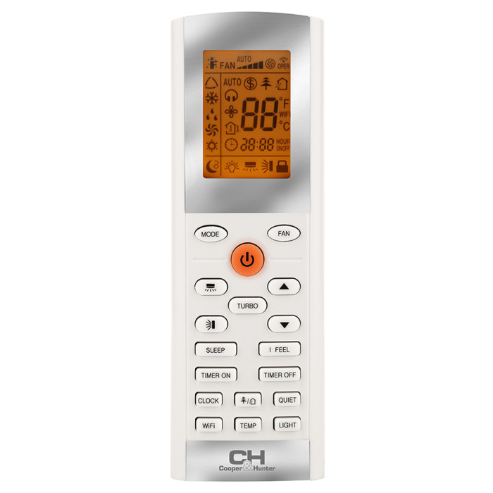 Кондиціонер Cooper&Hunter Arctic Inverter NG 35м2 інвертор 12000BTU 3.51кВт A++/A+++ -25°С Wi-Fi R32 білий