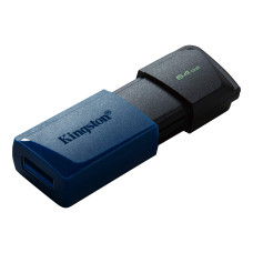 Накопичувач Kingston   64GB USB 3.2 Type-A Gen1 DT Exodia M
