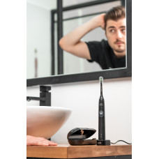 Щітка зубна електр. Philips, Sonicare ProtectiveClean 4300, 62т. колив/хв, насадок-1, футляр, чорний