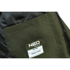 Куртка робоча Neo Tools Camo, утеплена, мембрана ТПУ, капюшон, M(50), зелений темний