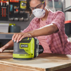 Шліфмашина ексцентрикова акумуляторна Ryobi ONE+ RROS18-0 18В 125мм орбіта 2.5мм 1.2кг без АКБ та ЗП