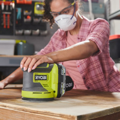 Шліфмашина ексцентрикова акумуляторна Ryobi ONE+ RROS18-0 18В 125мм орбіта 2.5мм 1.2кг без АКБ та ЗП
