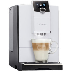 Кавомашина NIVONA CafeRomatica 2.2л, зерно + мелена, автомат.капучинатор, авторецептів - 7, сріблястий