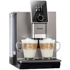 Кавомашина NIVONA CafeRomatica 2.2л, зерно + мелена, автомат.капучинатор, авторецептів. - 9, сріблястий