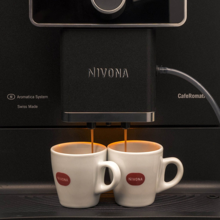 Кавомашина NIVONA CafeRomatica 2.2л, зерно + мелена, автомат.капучинатор, авторецептів - 9, чорний