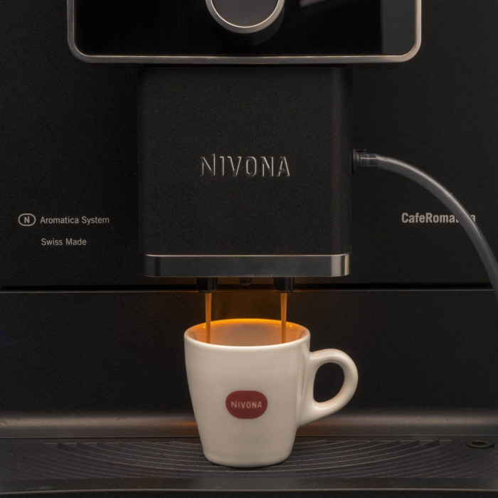 Кавомашина NIVONA CafeRomatica 2.2л, зерно + мелена, автомат.капучинатор, авторецептів - 9, чорний