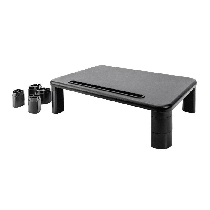 Підставка для монітора DIGITUS Ergonomic Monitor Riser, до 10кг, чорна
