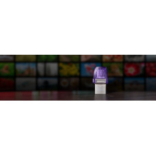 Накопичувач Kingston  256GB USB 3.2 Type-A + Type-C DT microDuo 3C R200MB/s