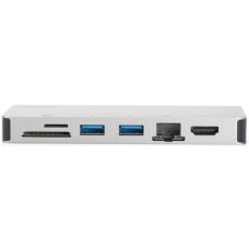 Хаб DIGITUS USB-C > HDMI/VGA/2xUSB-A/USB-C/SD/MicroSD/RJ54