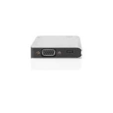 Хаб DIGITUS USB-C > HDMI/VGA/2xUSB-A/USB-C/SD/MicroSD/RJ54