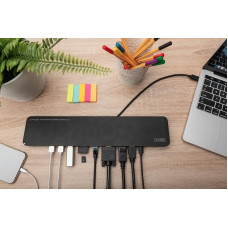 Док-станція DIGITUS 14" Universal Notebook USB-C, 14 Port