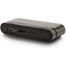 Док станція C2G USB-C > HDMI, Display Port, VGA, USB,  Power Delivery 65W