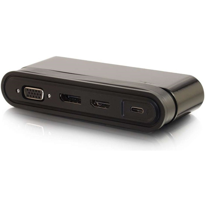 Док станція C2G USB-C > HDMI, Display Port, VGA, USB,  Power Delivery 65W