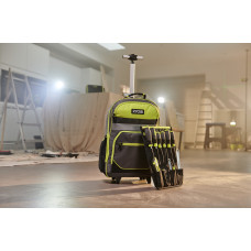 Рюкзак для інструменту Ryobi RSSBP2, 25л, на коліщатках, телескопічне руків'я, поліестер 600D