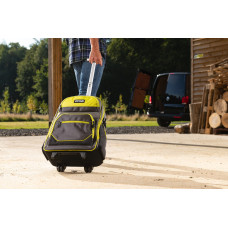 Рюкзак для інструменту Ryobi RSSBP2, 25л, на коліщатках, телескопічне руків'я, поліестер 600D