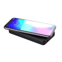Акумулятор портативний літій-іонний power bank Trust Primo ECO, 15000мА·год, 2хUSB-A/USB-C, 15W, чорний