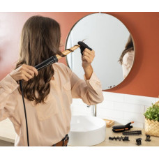 Мультистайлер Rowenta Infinite Looks 14 IN1, >300Вт, >190С, 5 насадок, кейс, аксесуари, кераміка, чорний