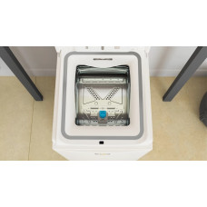 Пральна машина Whirlpool вертикальна, 6,5кг, 1200, A+++, 60см, дисплей, інвертор, білий