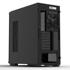 Корпус Zalman Z10 без БЖ, 2xUSB3.0, 1xUSB Type-C, 3x140мм, 1x120мм, VGA 395мм, LCS ready, TG Side Panel, EATX, чорний