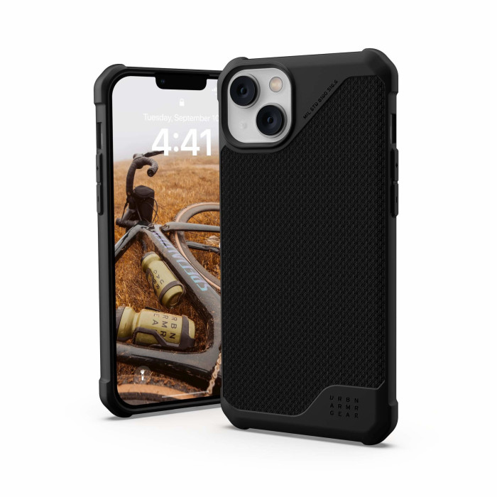 Чохол UAG для iPhone 14 Plus, Metropolis LT Magsafe, Kevlar Black