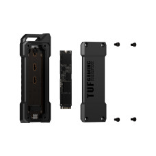Портативний корпус ASUS для SSD TUF GAMING A1 ESD-T1A/BLK/G/AS PCIe NVMe M.2 2230/2242/2260/2280 USB Type-C 3.2 Gen 2x1