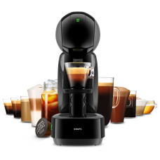 Кавоварка Krups капсульна Infinissima Touch, 1.2л, капсули, функція Espresso Boost, сенcорне керування, чорний
