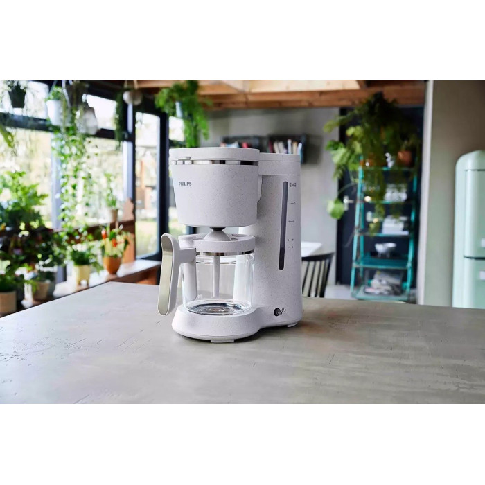 Кавоварка Philips крапельна Series 5000 1.2л, мелена, білий