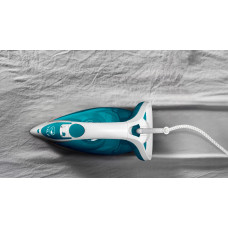 Праска Tefal Easygliss Plus, 2500Вт, 270мл, паровий удар -195гр, постійна пара - 45гр, керам. підошва, біло-блакитний