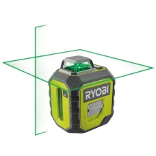 Нівелір лазерний Ryobi RB360GLL до 25м 360° зелений промінь 0.5кг
