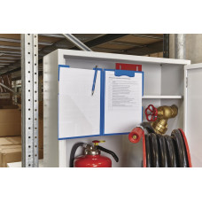 Кліпборд-папка магнітна A4 синя Magnetoplan Clipboard Folder Blue