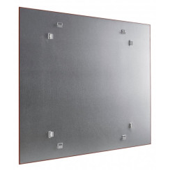 Дошка магнітно-маркерна 1200x900 червона Magnetoplan Glassboard-Red