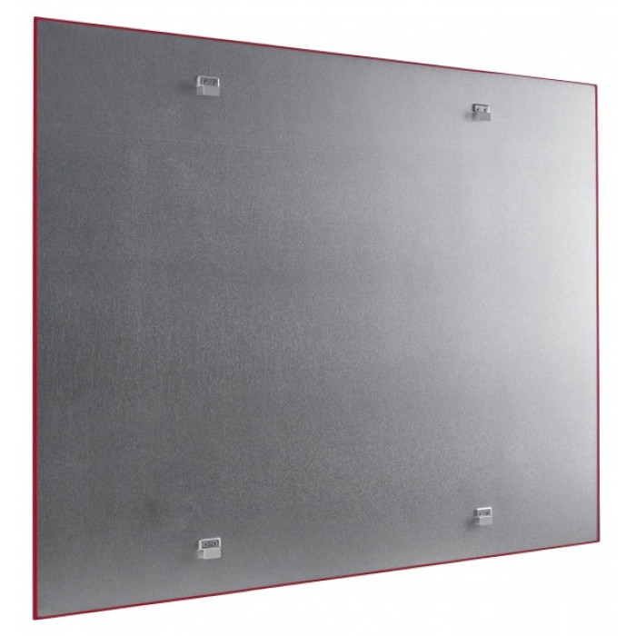 Дошка магнітно-маркерна 1500x1000 червона Magnetoplan Glassboard-Red